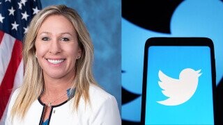 Twitter Slaps Marjorie Taylor Greene With One-Week Time Out