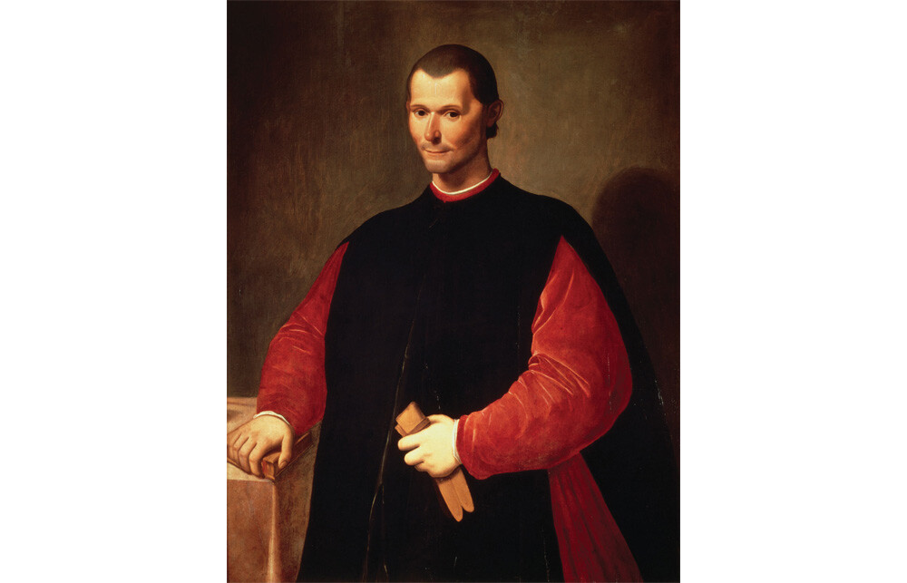 Portrait of Niccolò Machiavelli by Santi di Tito