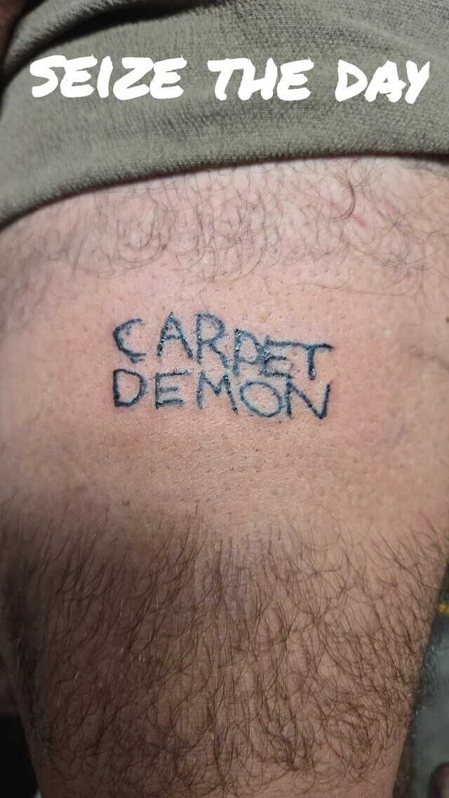 SEIZE THE DAY CARPET DEMON