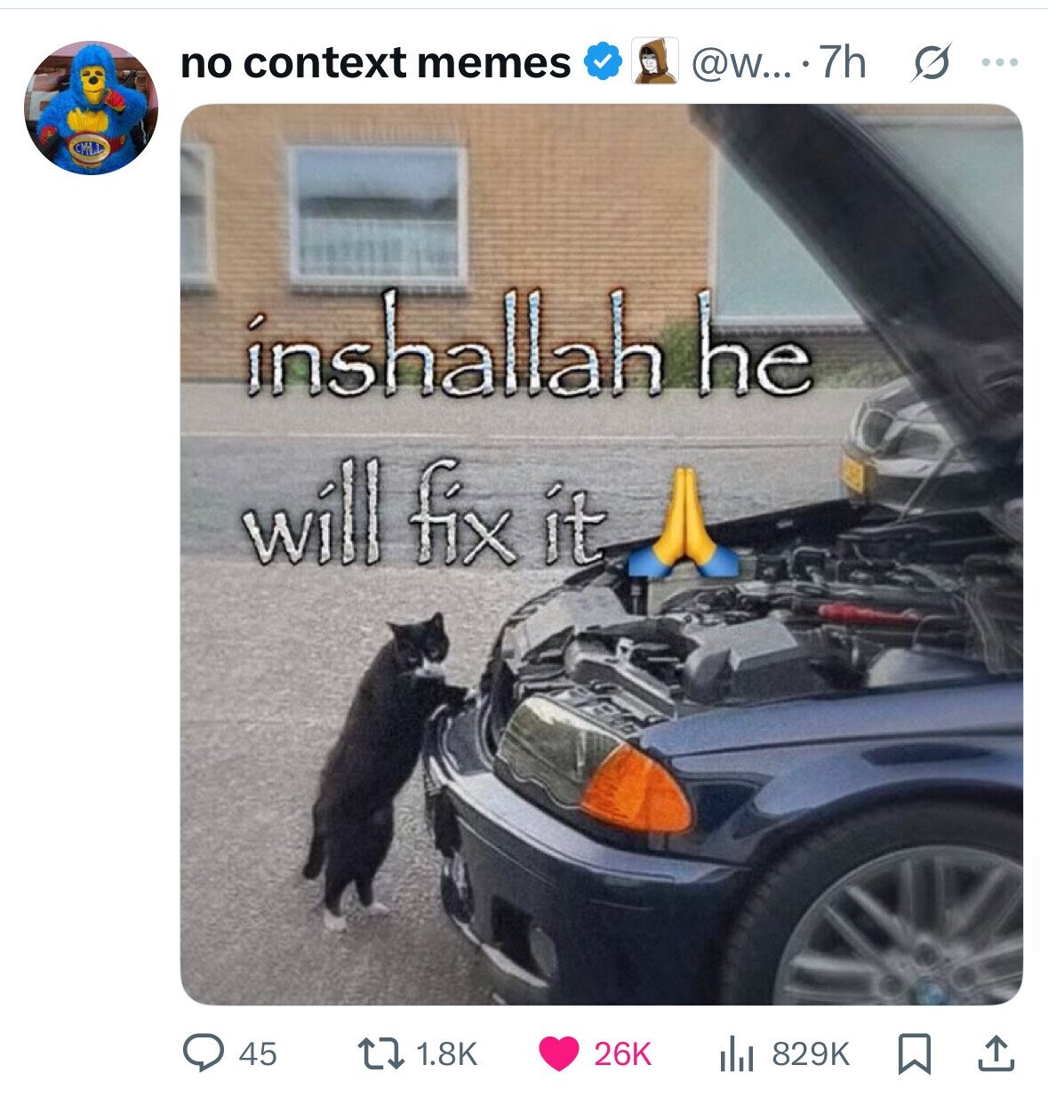 no context memes @w....7h s ... CMLI inshallah he will fix it 1.8K 26K 45 829K