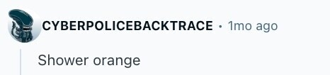 CYBERPOLICEBACKTRACE 1mo ago Shower orange 