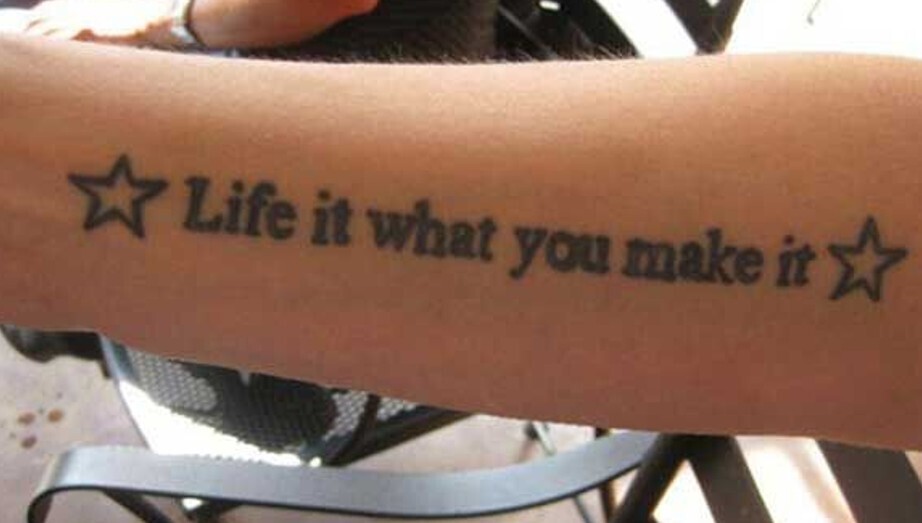 22 Tattoos Where We’re At A Loss For Words