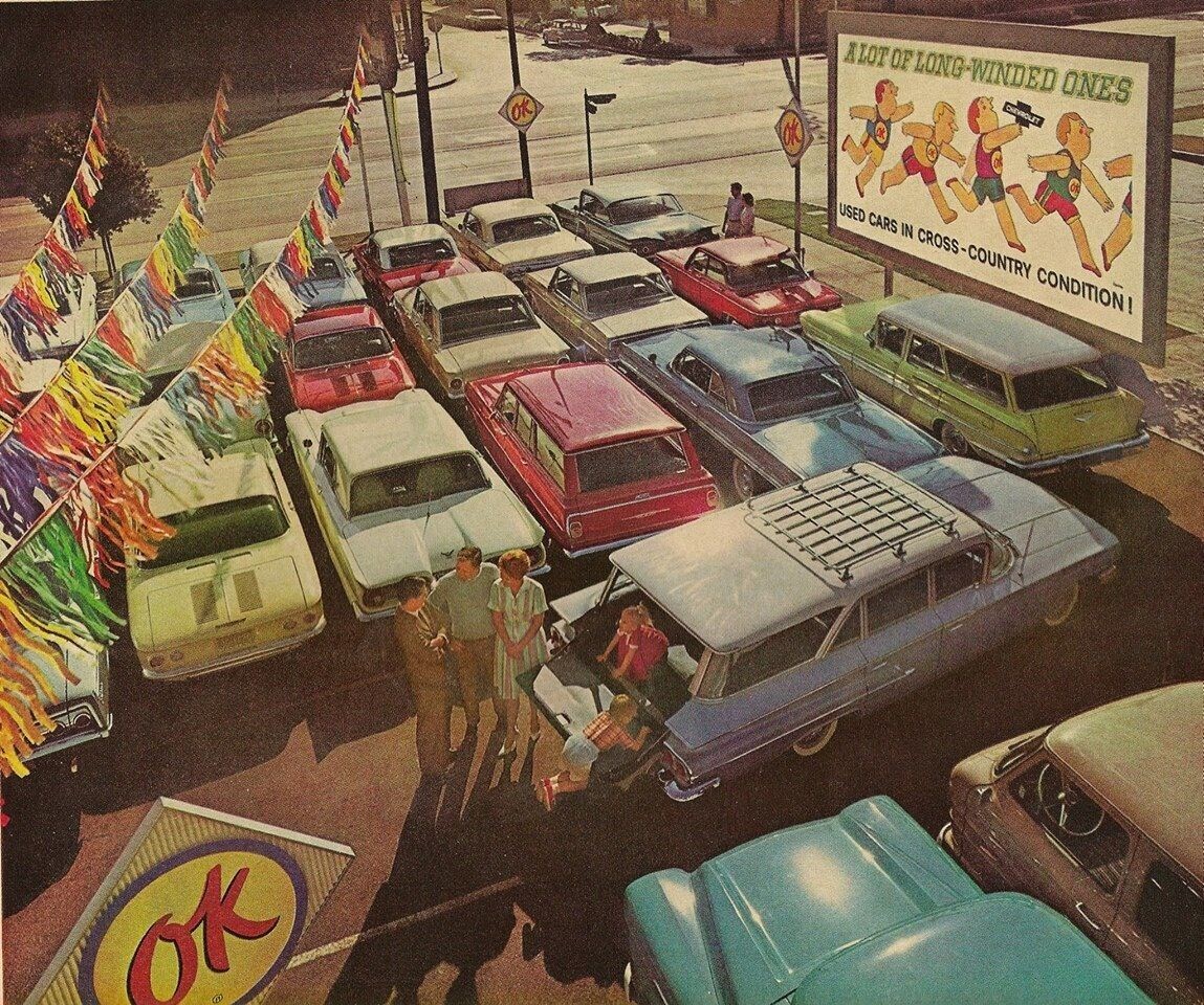 Vintage Photos of What Buying a Car Once Looked Like