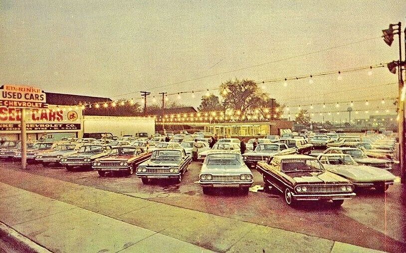 Vintage Photos of What Buying a Car Once Looked Like