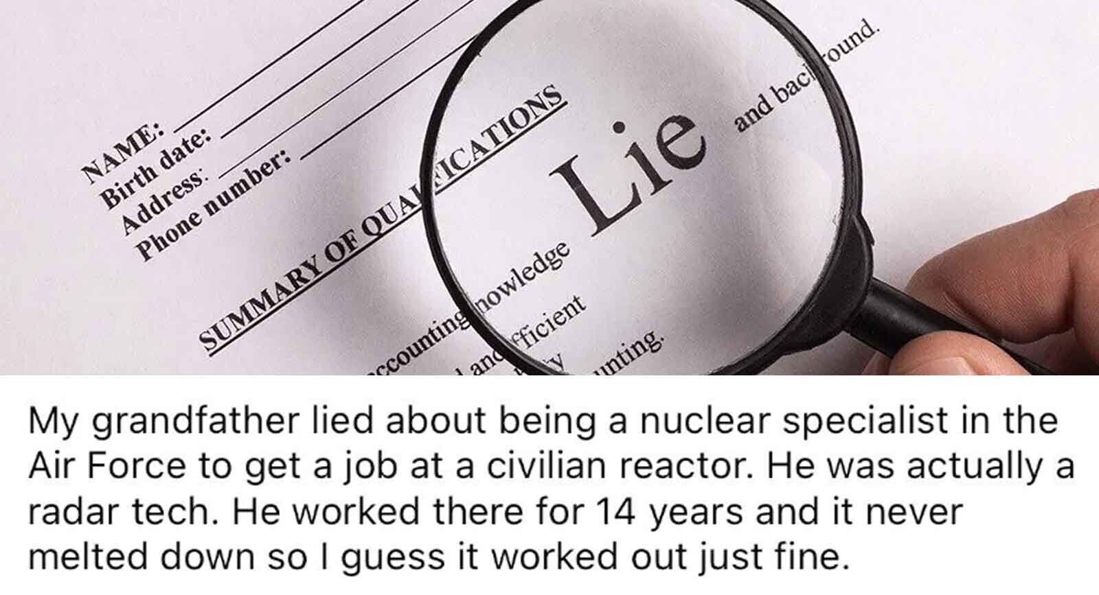19 Funny Times People Lied On Their Resume And Got The Job Cracked