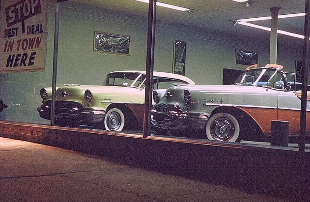 Vintage Photos of What Buying a Car Once Looked Like