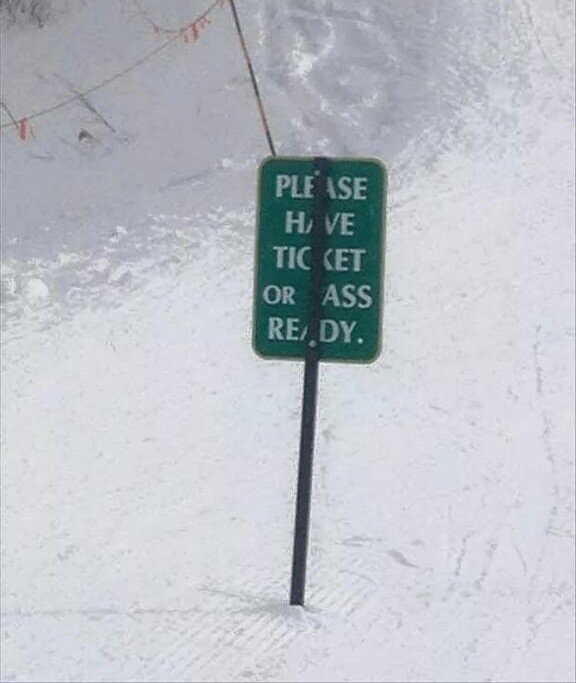 PLE ASE H VE TIC KET OR PASS READY.