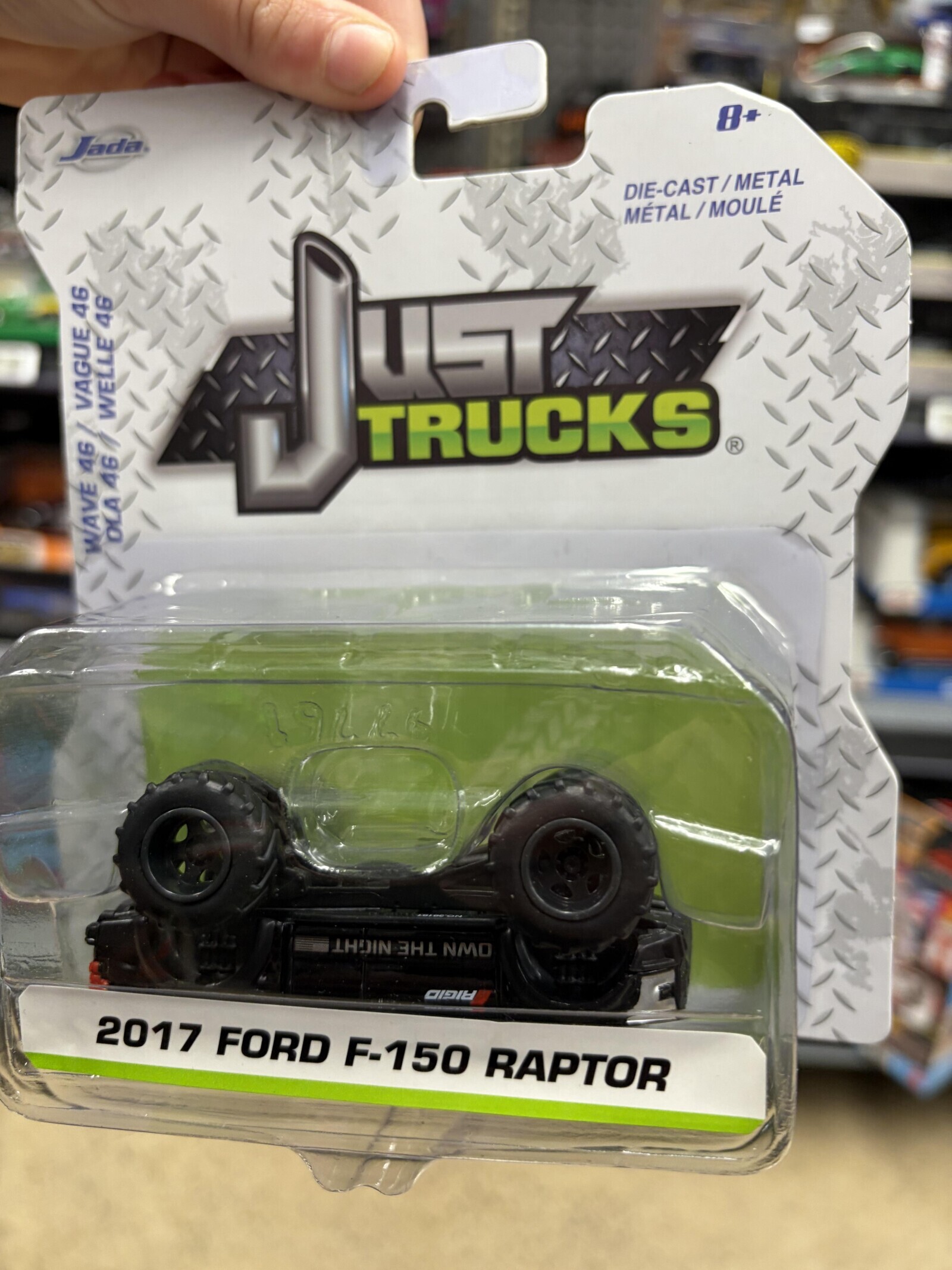 Jada 8+ DIE-CAST/METAL MÉTAL/MOULÉ J TRUCKS Jen ® OLA 46 WELLE 46 WAVE 46 / VAGUE 46 19426 OWN THE NIGHT AIR 2017 FORD F-150 RAPTOR