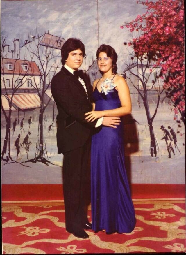 Classic Prom Photos Going All in on the 1970s