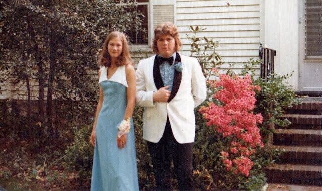 Classic Prom Photos Going All in on the 1970s