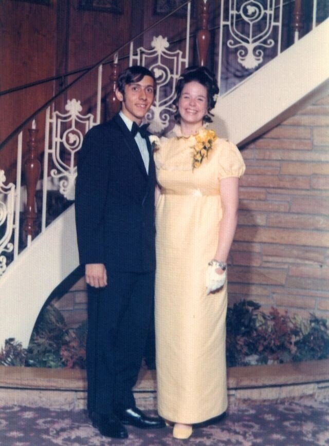 Classic Prom Photos Going All in on the 1970s