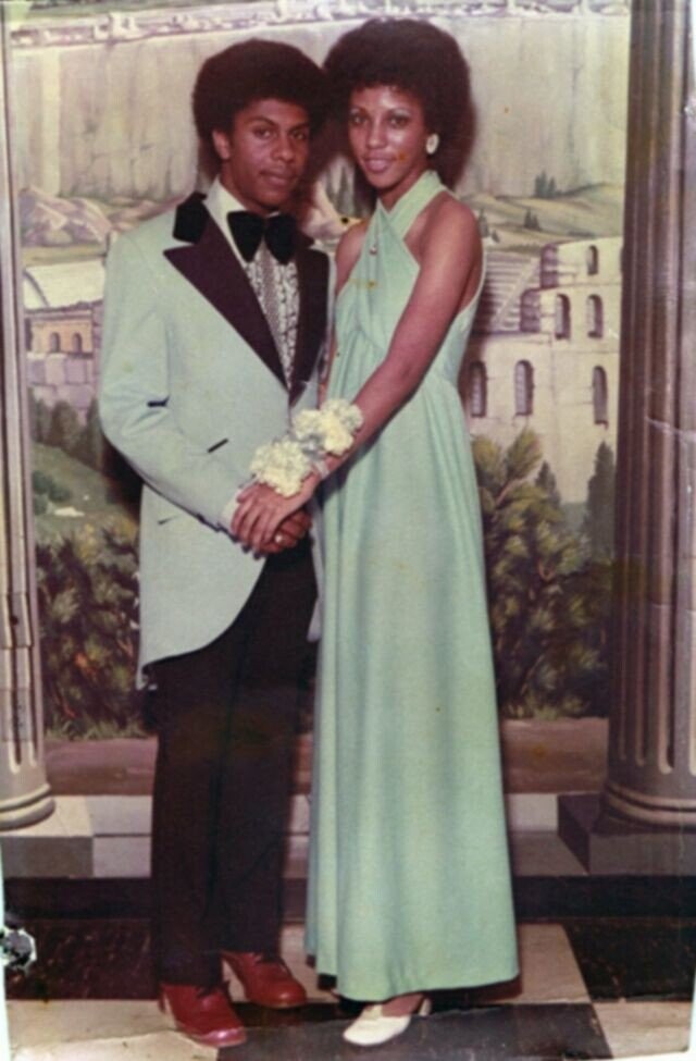 Classic Prom Photos Going All in on the 1970s