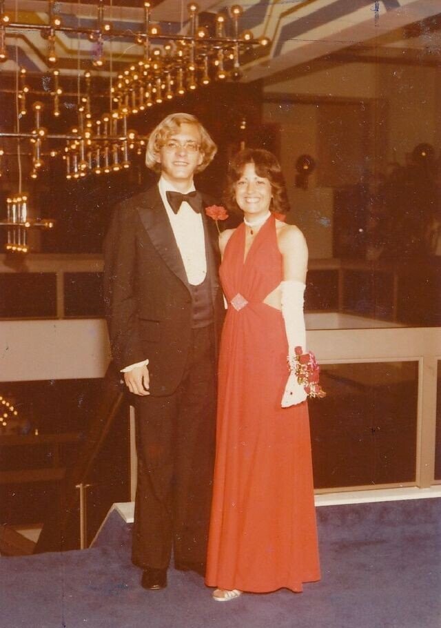 Classic Prom Photos Going All in on the 1970s
