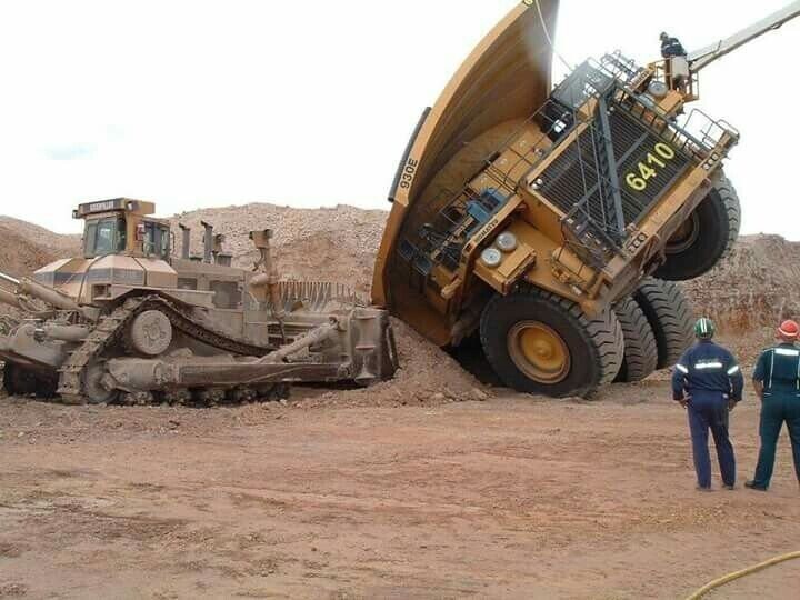 Photos Where Heavy Machinery Was Not Properly Handled