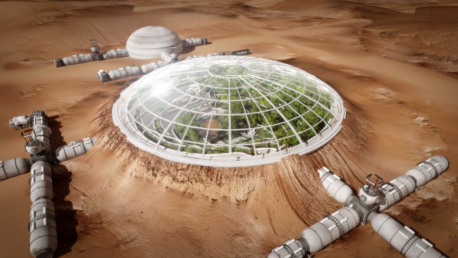 Images Showing What Colonizing Mars Might Look Like