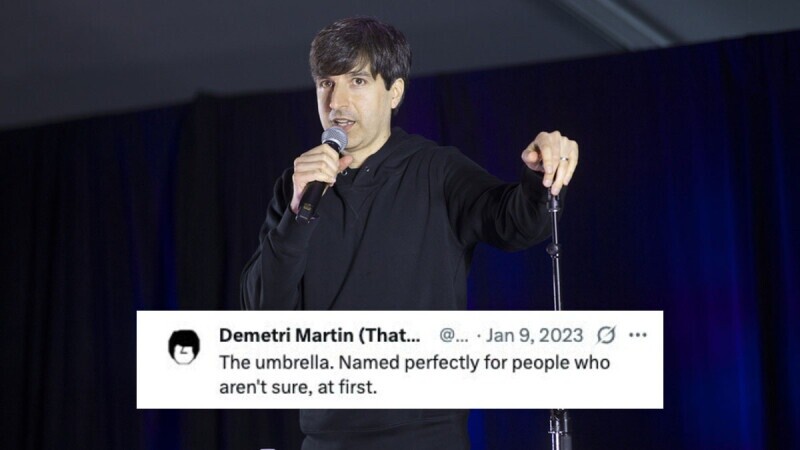 23 Funny Demetri Martin Tweets