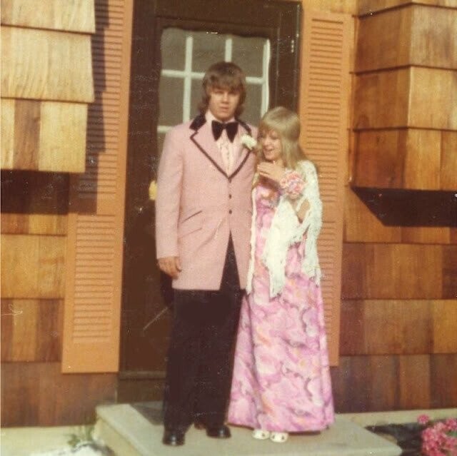 Classic Prom Photos Going All in on the 1970s
