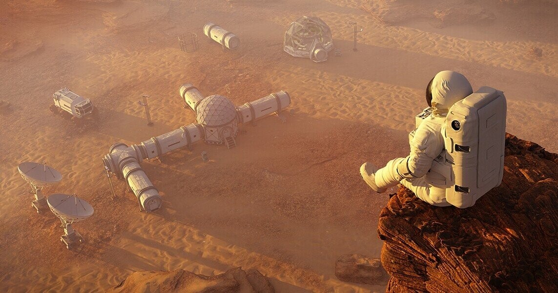 Images Showing What Colonizing Mars Might Look Like