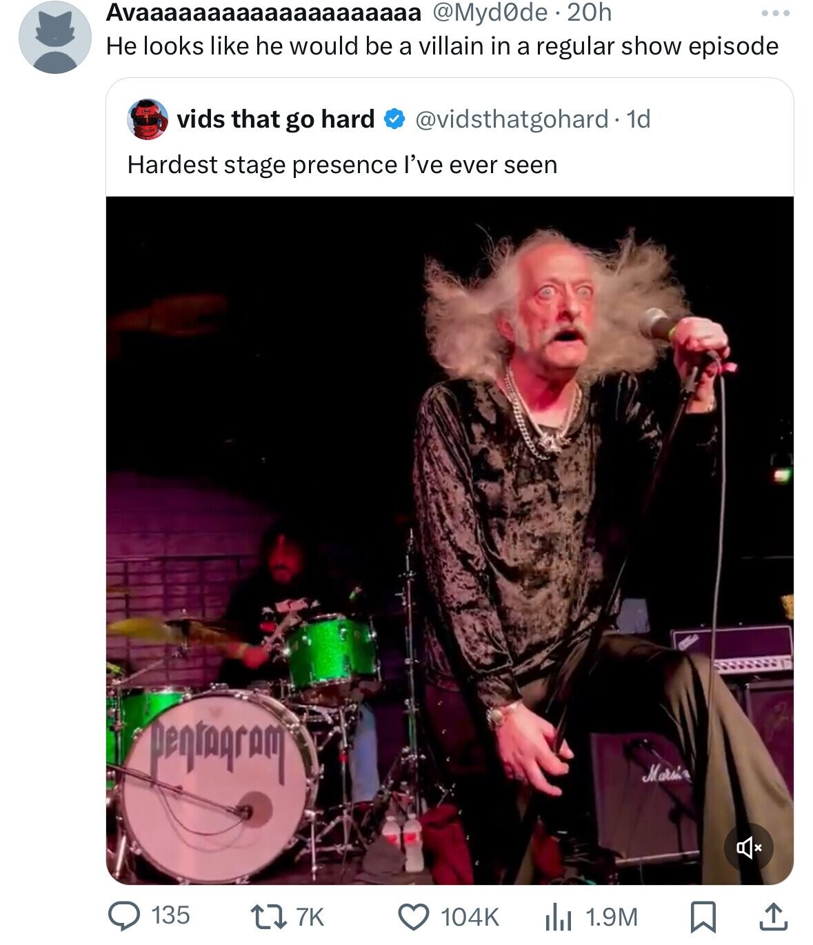 Аvаааааааааааааааааааа @Myd0de.20h Не looks like he would be a villain in a regular show episode @vidsthatgohard 1d vids that go hard Hardest stage presence I've ever seen Marsin 135 7K 1.9M 104K 