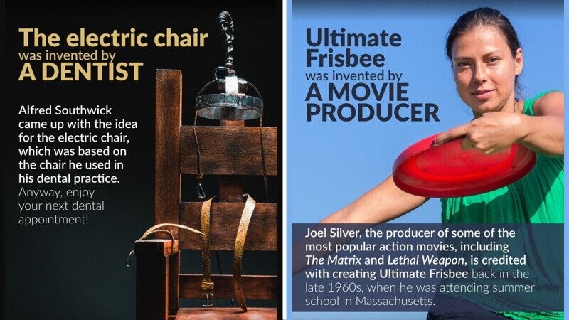 12 Popular Things Invented By The Last Person You'd Expect