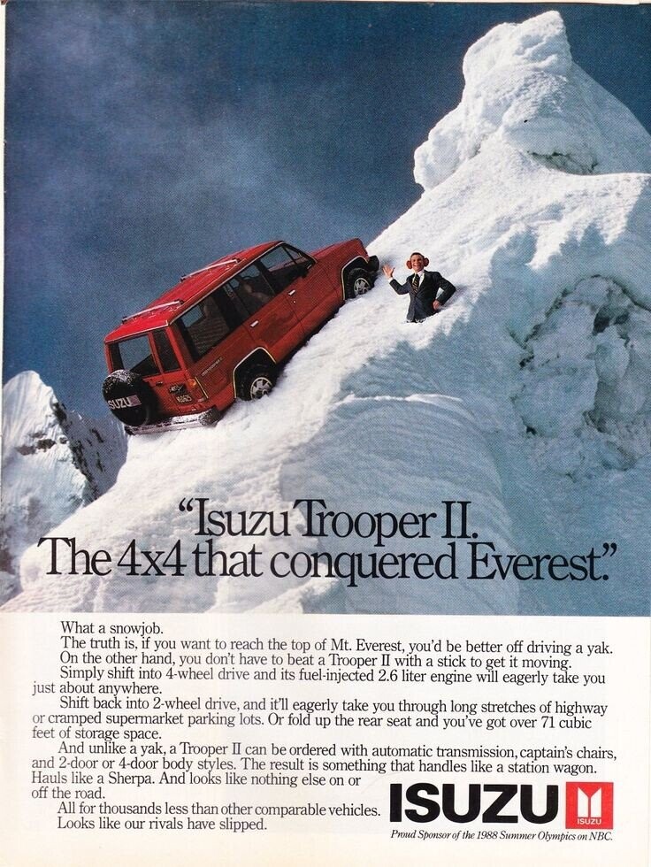 Automotive Ads That Lied Harder Than Your Ex