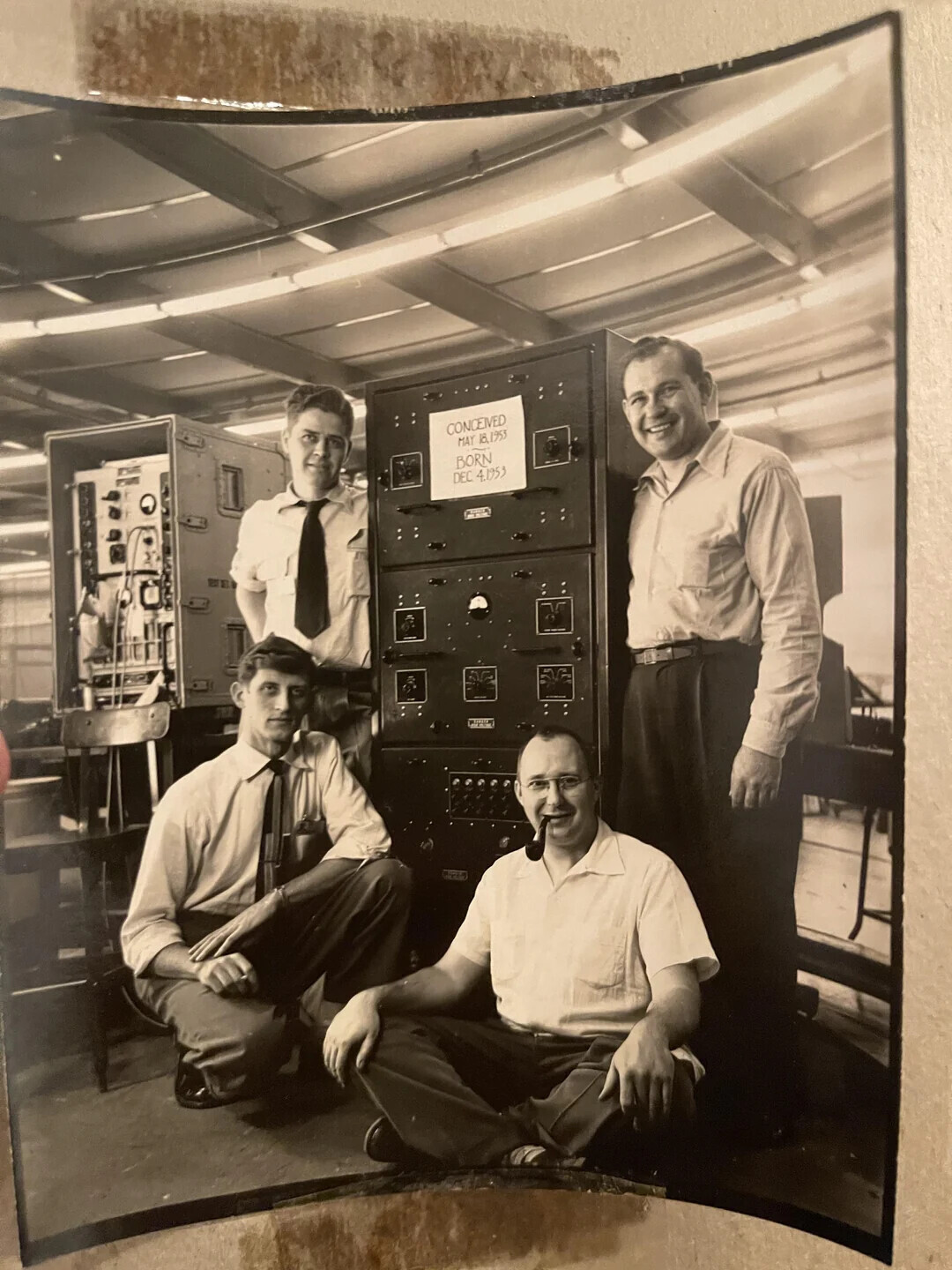 CONCEIVED MAY 18,1953 BORN DEC 4,1953