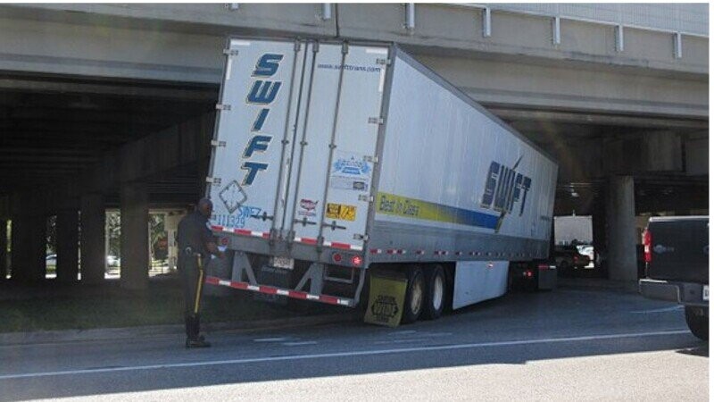 Tk Times Trucks Were too Big for Their Tunnel