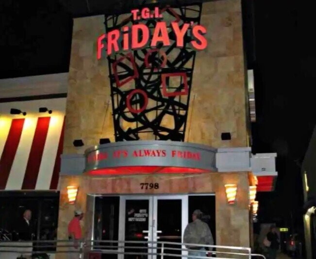 T.G.L. FRiDAYS US IT'S ALWAYS FRIDAY 7798 - POLICE