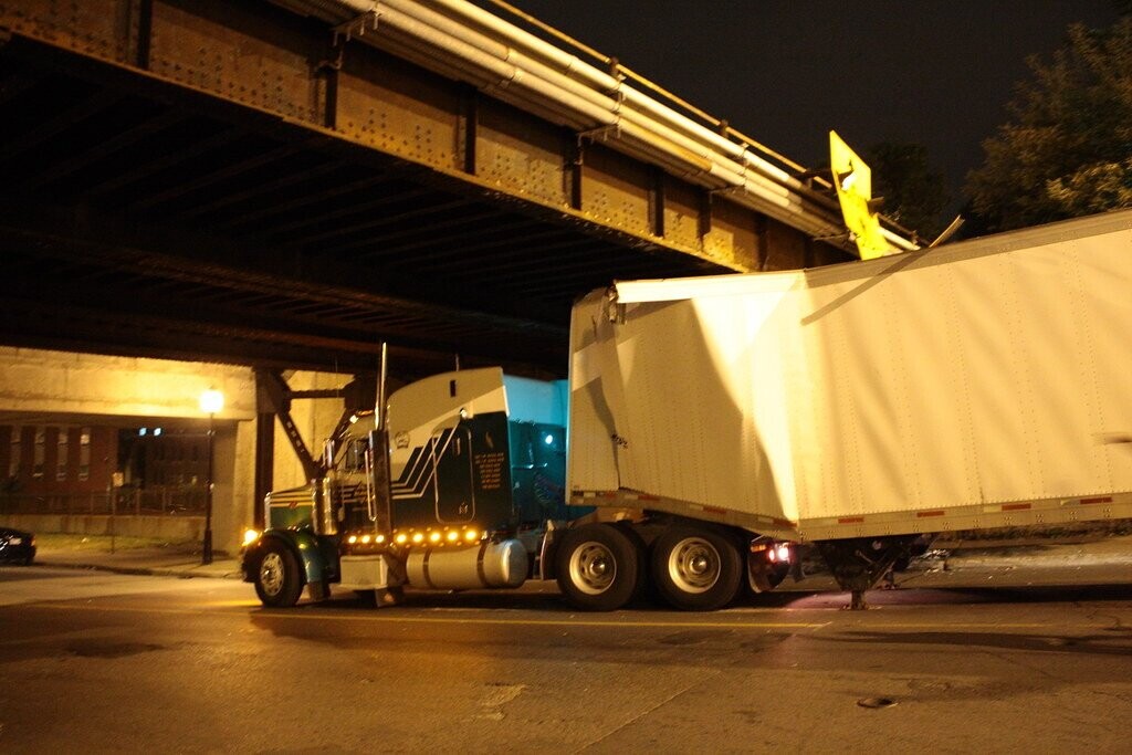 Tk Times Trucks Were too Big for Their Tunnel