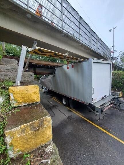 Tk Times Trucks Were too Big for Their Tunnel