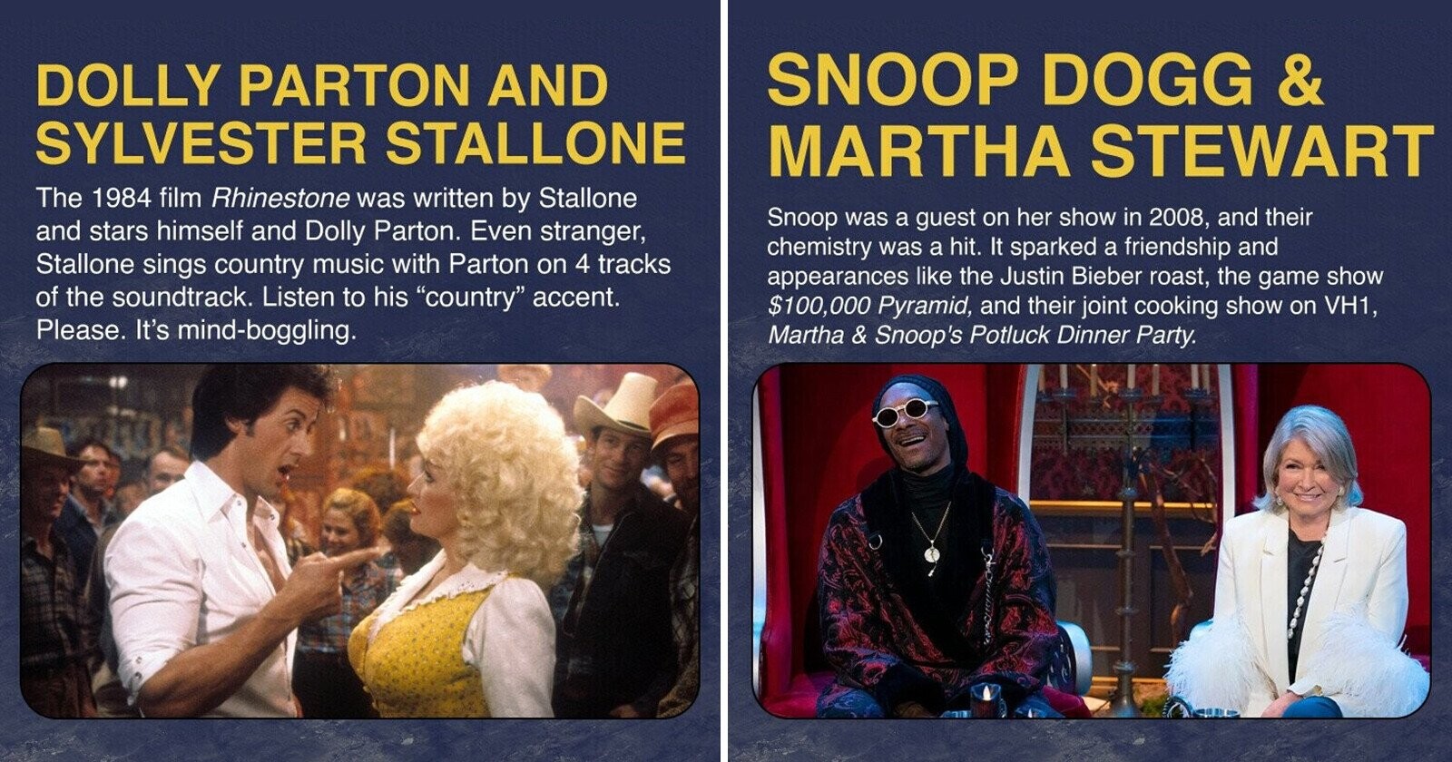 12 of the Most Unlikely Duos in Entertainment History