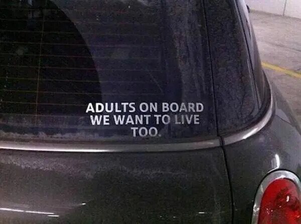 Photos Where Bumper Stickers Make an Interesting Stand