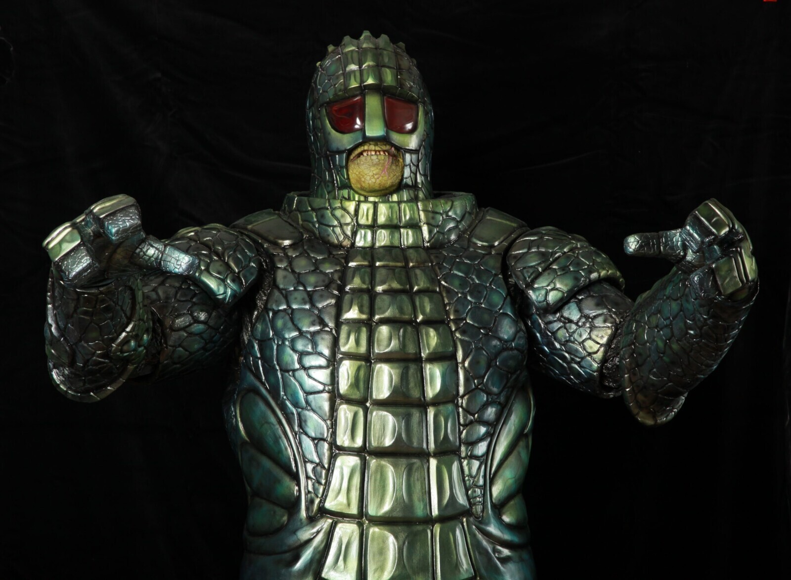 20 Classic Monsters Made from Rocks and Paper Machet