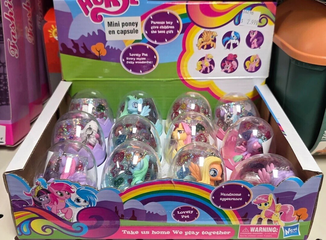 06290 Parents buy 2.993 Mini poney give children en capsule the best gift Bask Lovety Pet Fashi Every styles fully wonderful! PO Comment Handsome appearance Lovely Pet WARNING: Take us home We play together CHOKING HAZARD parta New Net children uncles - years 
