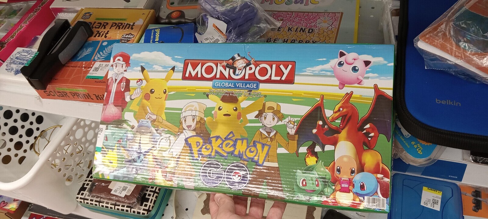 ainsow 5 NECK was AMERICAN groove E KIND laR PRint Kit Solar Sort TAXI USA ST 66 15 TOYAS D BE HAPPY Powered Art! $3. 99 you need (to print MONOPOLY cavere TOT GLOBAL VILLAGE Toysmith The World's Most.Popular Board Game TRAMES SUTTOONS ©The Fast-Dealing Property Trading Game O belkin solar PRint Ki 3 99 106 ion or Both ar Once PoKéMoN 6& Up Ages 976020 66'1$ 22 66'1$ 110 MADE IN CHINA 