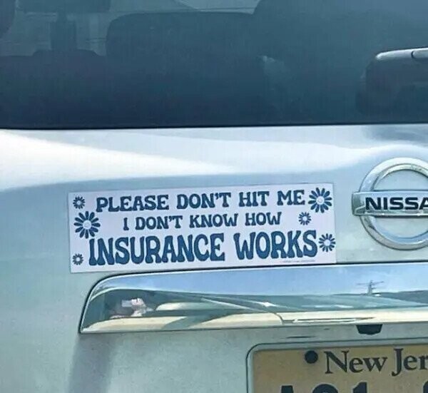 Photos Where Bumper Stickers Make an Interesting Stand