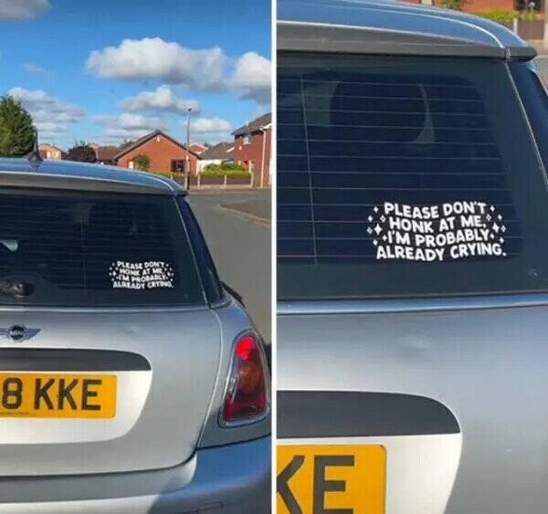 Photos Where Bumper Stickers Make an Interesting Stand