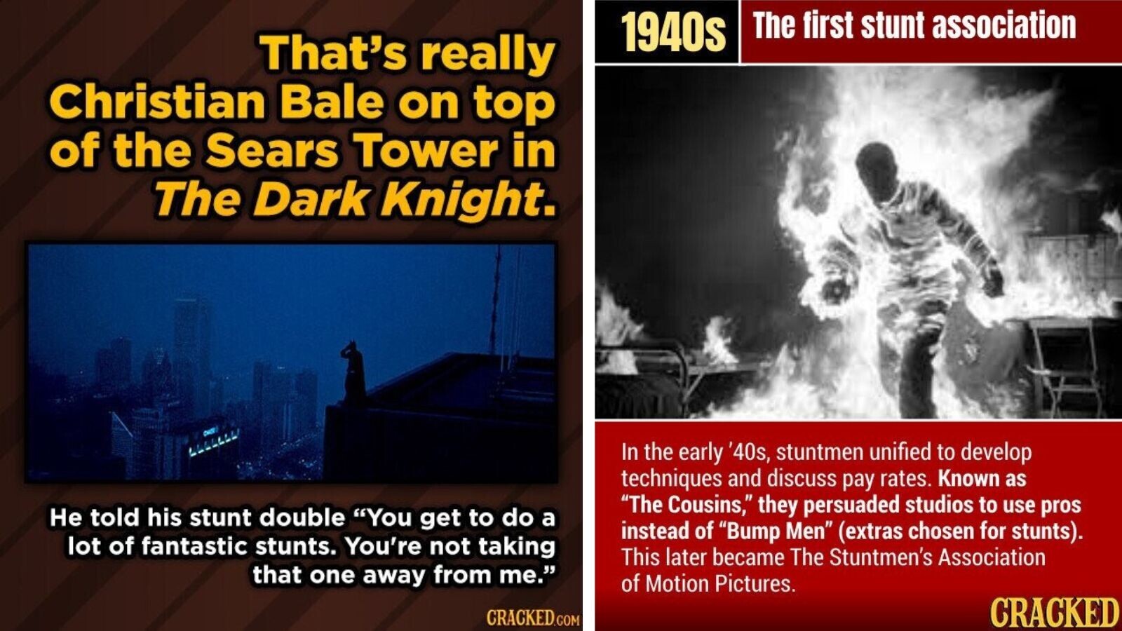15 Stunt Moments in Cinema History That Raised the Bar on Bravery