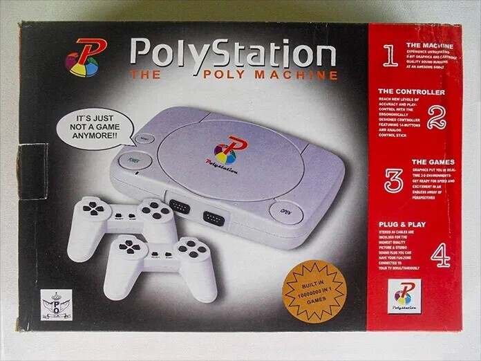 P PolyStation THE MACHINE 1 EXPERIENCE K-en GRAPHICS AND CARTEOU QUALITY BOUND RUNNING AP - AMESOME THE POLY MACHINE THE CONTROLLER BEACH NEW LEVELS or ACCURACY AND PLAY CONTROL WITH THE ERGONOMICALLY IT'S JUST DESIGNED CONTROLLER FEATURING SABUTTONS 2 NOT A GAME AND ANALDO ANYMORE!! CONTROL STICK - P POWER Polystation THE GAMES 3 GRAPHICS PVT YOU - REAL TWO H ENVIRONMENTS CET READY FOR SPEED AND EXCITERENT - M ENGLESS ARRAT OF PERSPECTIVES OPEN PLUG & PLAY INTERIOR - CABLES ARE FOR THE MIGHEY QUALITY PICTURE . STERMO SOUND PLUS YOU CAN NAVE YOUR FUNZONE CONNECTED W 4 YOUR 