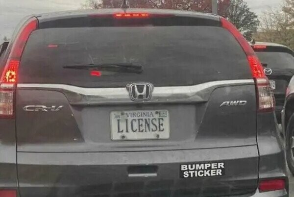 Photos Where Bumper Stickers Make an Interesting Stand