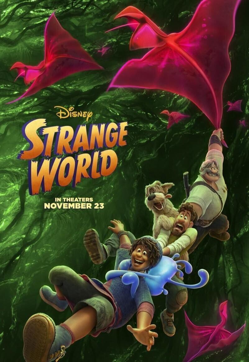 Disney STRANGE WORLD IN THEATERS NOVEMBER 23 