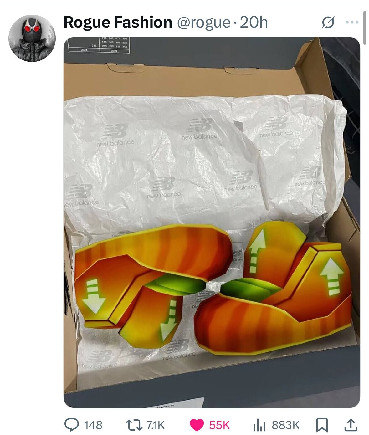 Rogue Fashion @rogue.20h ... DE 045 OT 105 535 100 195 225 345 2015 315 345 2024 2021 B new balance new balance new balance in B new balance B new balance new balance ew balance ane ne B new balance new Balance 7.1K 55K 883K 148 