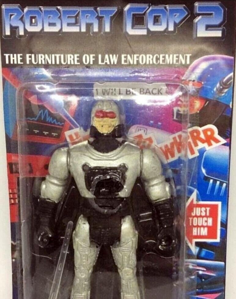ROBERT COR 2 THE FURNITURE OF LAW ENFORCEMENT 1 Will BE BACK WKTRR JUST TOUCH HIM 