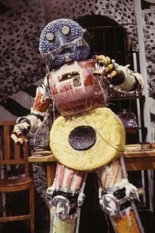 20 Classic Monsters Made from Rocks and Paper Machet