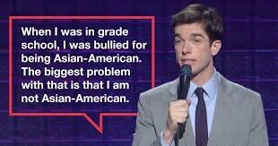 When I was in grade school, I was bullied for being Asian-American. The biggest problem with that is that I am not Asian-American.
