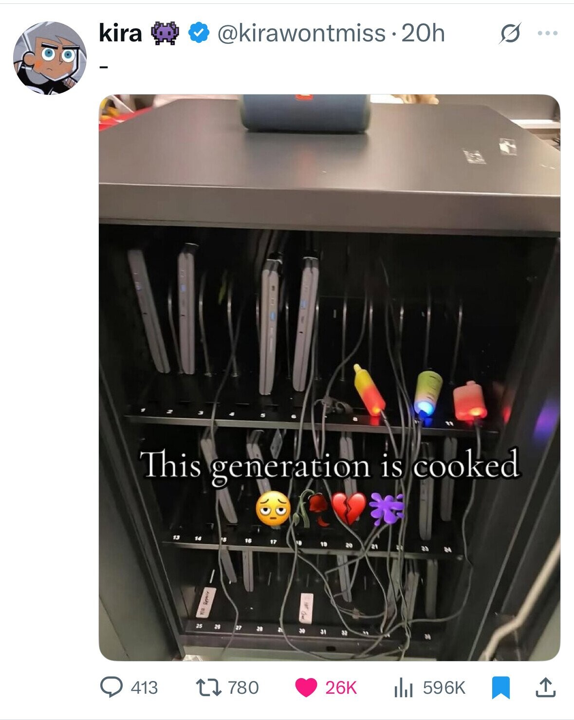 kira @kirawontmiss.20h s ... - This generation is cooked . - 16 17 6 19 20 21 33 25 26 F2 . to 30 JI за 26K 413 780 596K 