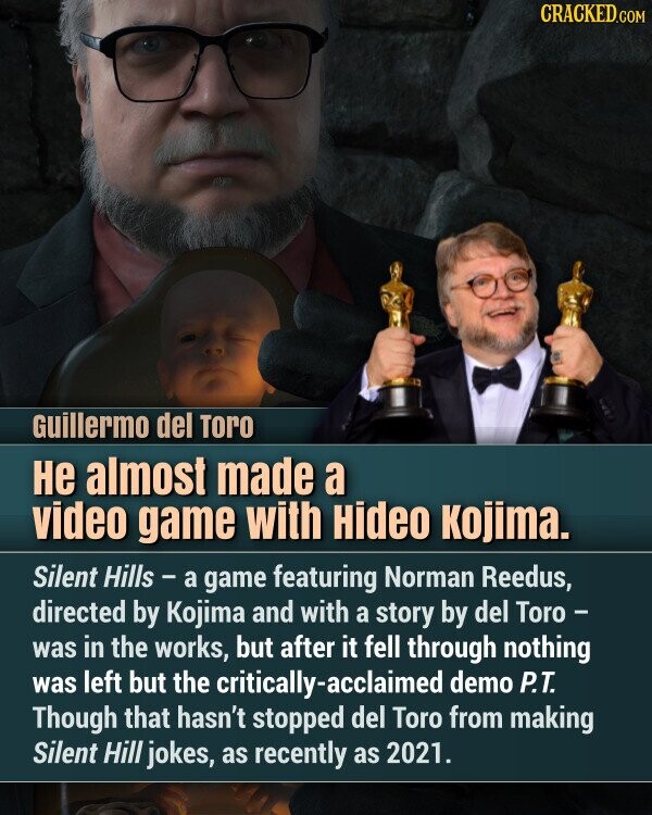 Hideo Kojima And Guillermo Del Toro Are Still Open For A Horror
