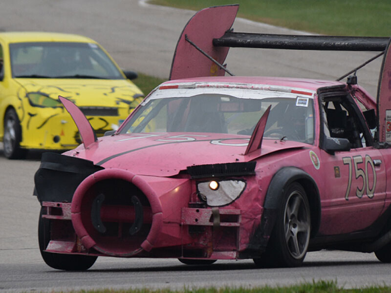 The Most Random Vehicles Throwing Down on Racetracks
