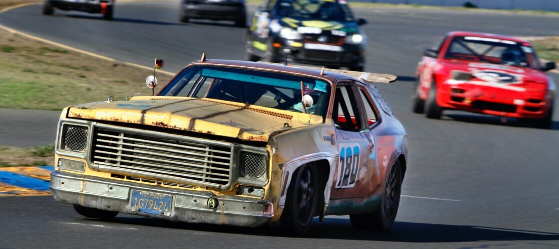 The Most Random Vehicles Throwing Down on Racetracks