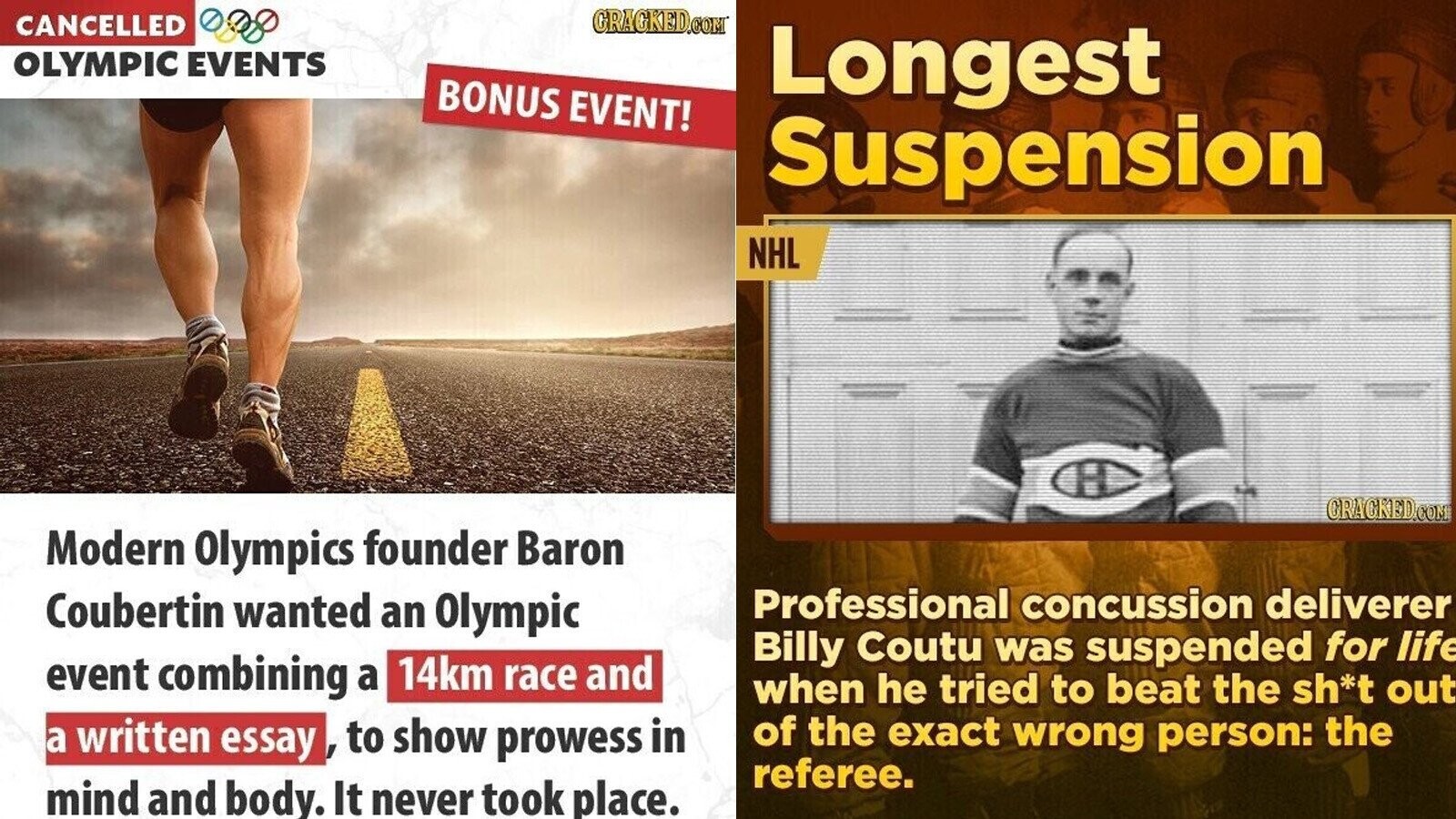 30 Weird Facts From the Weird World of Sports